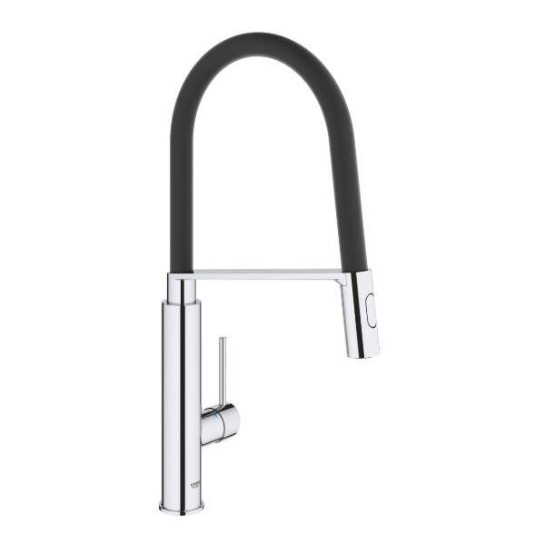 Фото - Кухонний змішувач Grohe Viamo Ohm Profi Spray Хром (30433000)