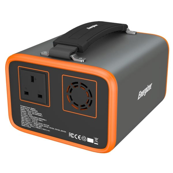 Фото - Батарея мобильная Energizer PPS240W2-72000 mAh AC 150W/60W PD/2xUSB/2xDC (Grey)