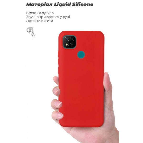Фото - Чохол для смартфону Armorstandart Icon Case for Xiaomi Redmi 9C Red (ARM62752)