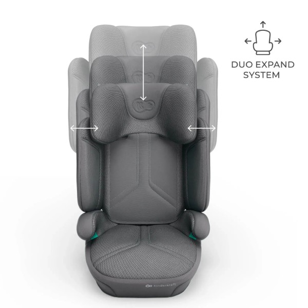 Фото - Автокрісло Kinderkraft Xpand 2 PRO i-Size Grey (KCXPPR02GRY0000)