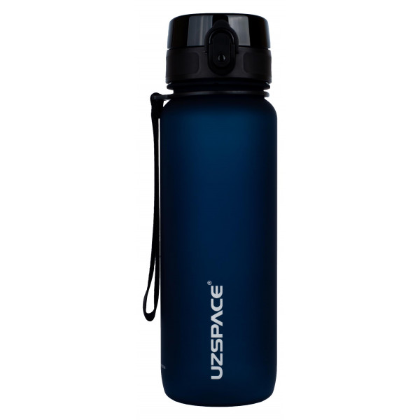 Фото - Пляшка для води UZspace 3053 Frosted 800 мл синя