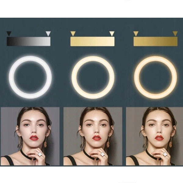 Фото - Уцінка - Набір для блогера Vega LED RING + штатив 220 см (30552)