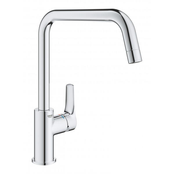 Фото - Кухонний змішувач Grohe Via Хром (30568000)