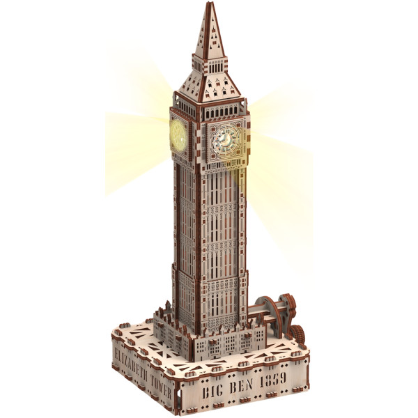 Фото - 3D пазли Mr.Playwood Біг-Бен (Еко - лайт) (10206)