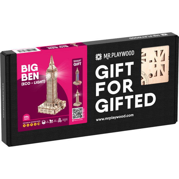 Фото - 3D пазли Mr.Playwood Біг-Бен (Еко - лайт) (10206)