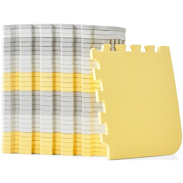 Фото - Коврик-пазл мягкий Kinderkraft Luno Yellow 30 шт. (KKMLUNOYEL0000)