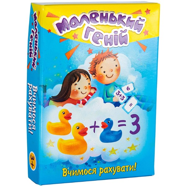 Фото - Настольная игра (3-4 года) Strateg ''Маленький гений'' укр. (30660)