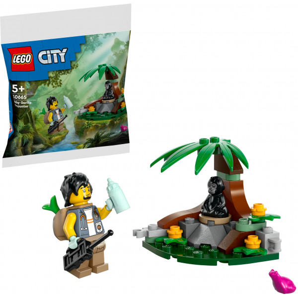 Фото - Конструктор LEGO Minifigures Зустріч із малям горили (30665)