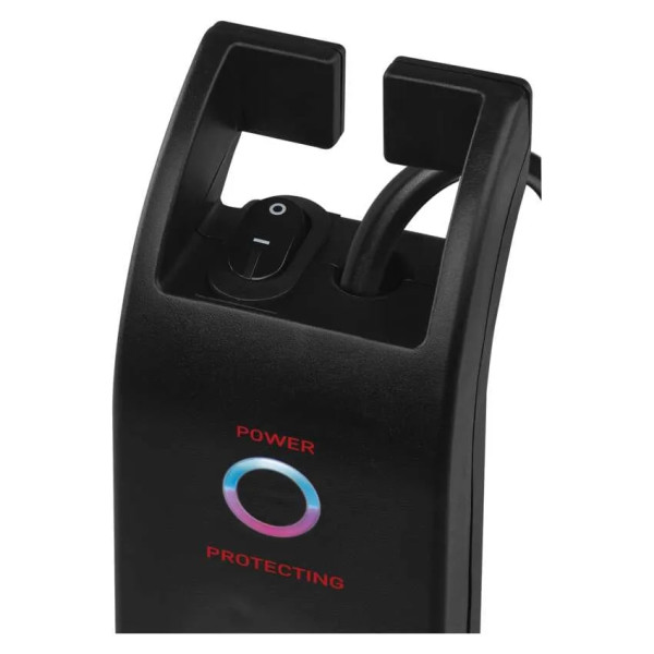 Фото - Мережевий фільтр EMOS P54222, 4 розетки, 2м. 16A 3680Вт чорний