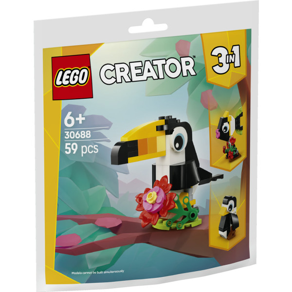 Фото - Конструктор LEGO Creator Тропический тукан (30688)