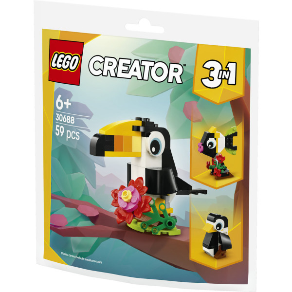 Фото - Конструктор LEGO Creator Тропический тукан (30688)