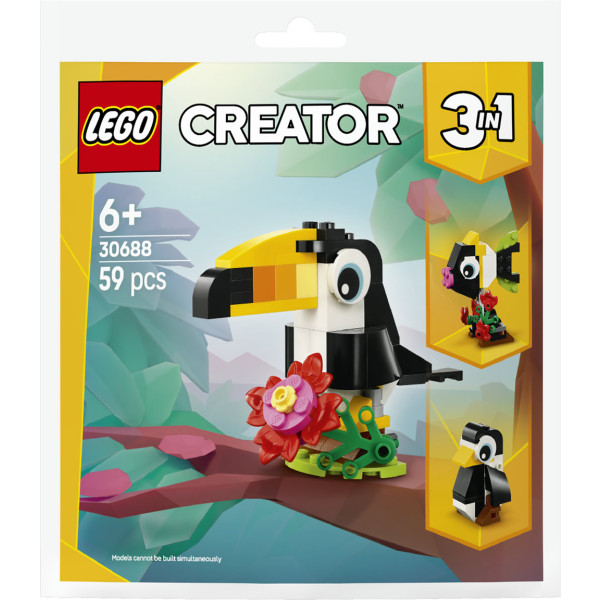 Фото - Конструктор LEGO Creator Тропический тукан (30688)