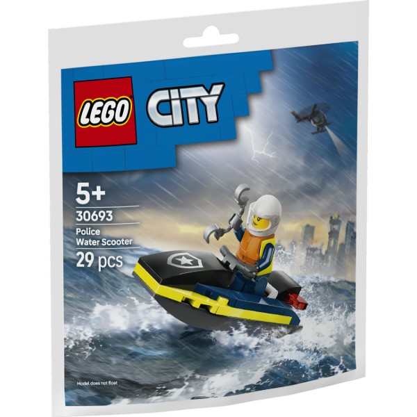 Фото - Конструктор LEGO City Полицейский катер (30693) Фото - Конструктор LEGO City Полицейский катер (30693)