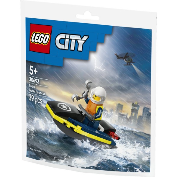 Фото - Конструктор LEGO City Полицейский катер (30693)