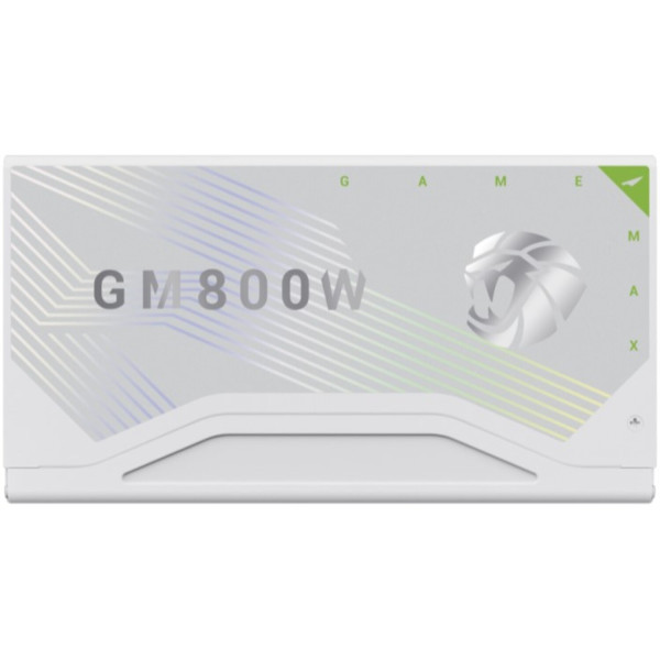 Фото - Блок живлення для ПК Gamemax GM 800B WH Fully-modular New
