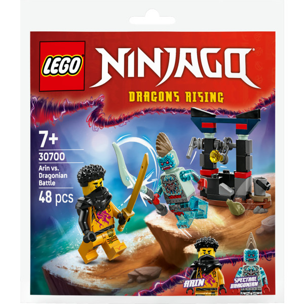 Фото - Конструктор LEGO Ninjago Арін проти Дракона: Битва (30700)