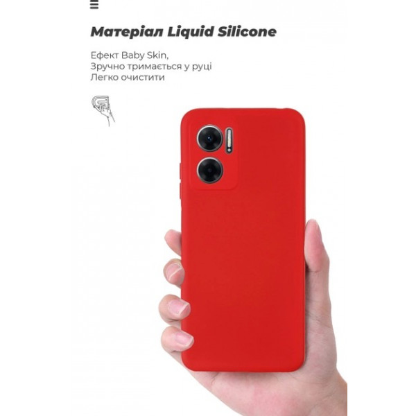 Фото - Чохол для смартфону Armorstandart ICON Case for Xiaomi Redmi 10 5G/11 Prime 5G/Note 11E 5G Camera cover Red (ARM61855)