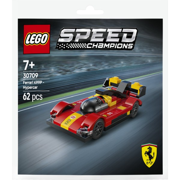 Фото - Конструктор LEGO Speed Champions Ferrari 499P — гіперкар (30709)