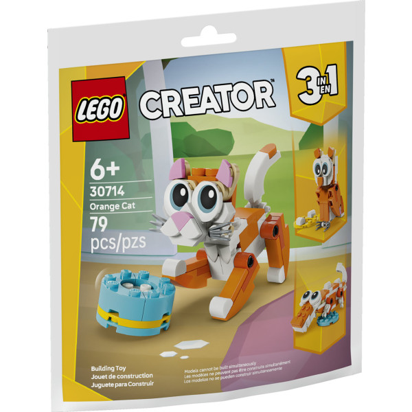 Фото - Конструктор LEGO  Creator Помаранчевий кіт (30714)