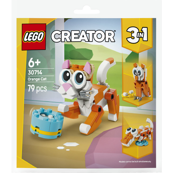 Фото - Конструктор LEGO  Creator Помаранчевий кіт (30714)