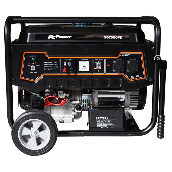 Фото - Генератор бензиновый ITC Power GG7000FE