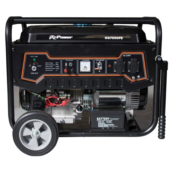 Фото - Генератор бензиновый ITC Power GG7000FE