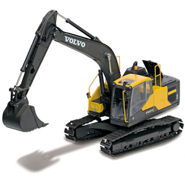 Фото - Наземная спецтехника Bburago Серии Construction - Экскаватор Volvo EC220E (18-32086)