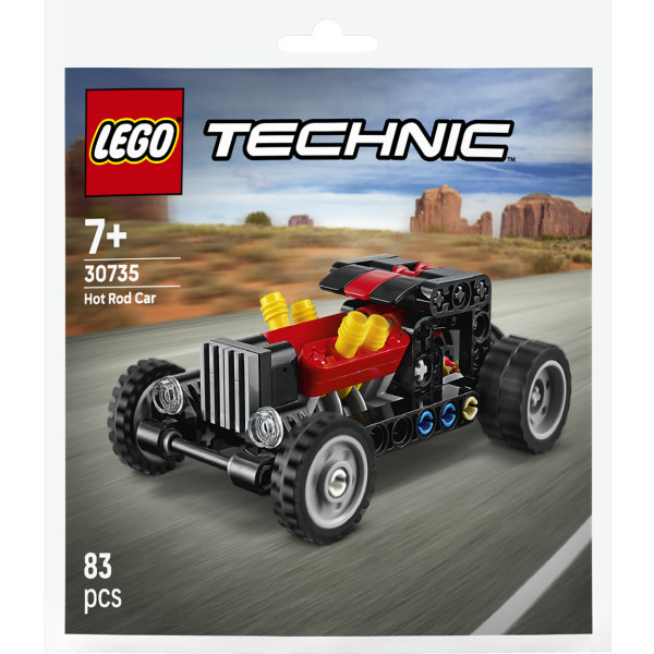 Фото - Конструктор LEGO  Technic Автомобіль Хот-род (30735)