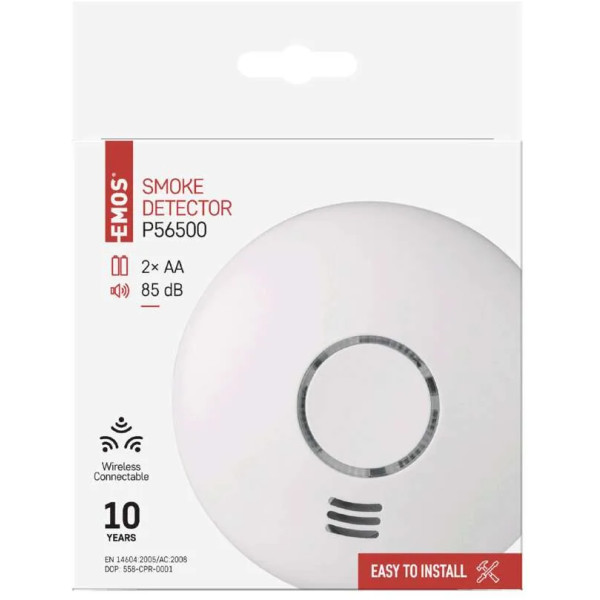 Фото - Бездротовий датчик задимлення EMOS P56500