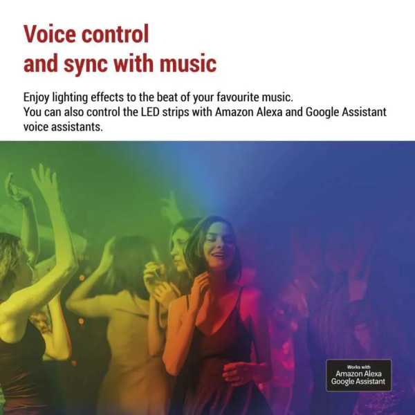 Фото - Світлодіодна стрічка EMOS ZPW313I NEO Nбіла,3м,24Вт,RGBICWiFi