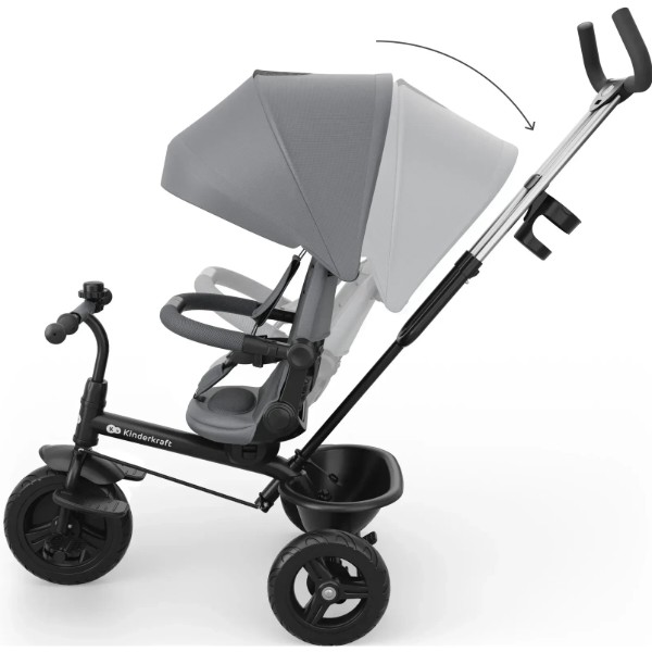 Фото - Триколісний велосипед Kinderkraft Aston 2 Plus Navy (KRASTO02NAVPL00)