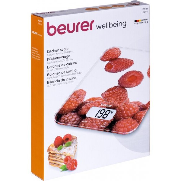 Фото - Ваги кухонні Beurer KS 19  Berry
