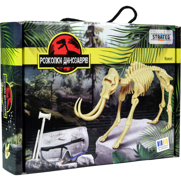 Фото - Набір для дослідження Strateg Мамонт укр. (30834)