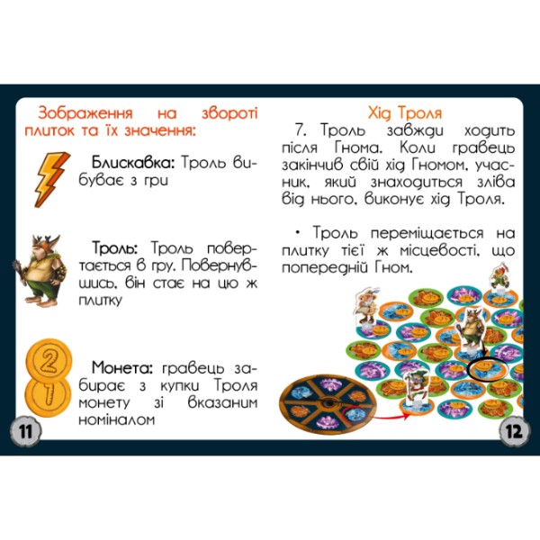 Фото - Настільна гра (5-7 років) Vladi Toys Гноми проти троля (VT8055-36)