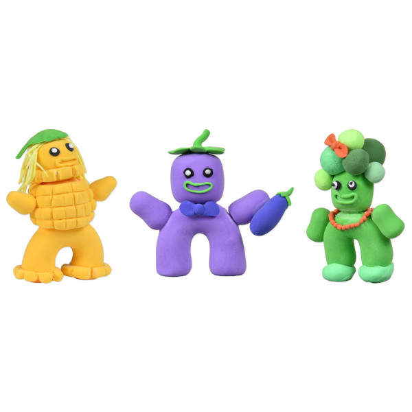 Фото - Маса для ліплення Strateg U'DOClay 18 шт. (30839)