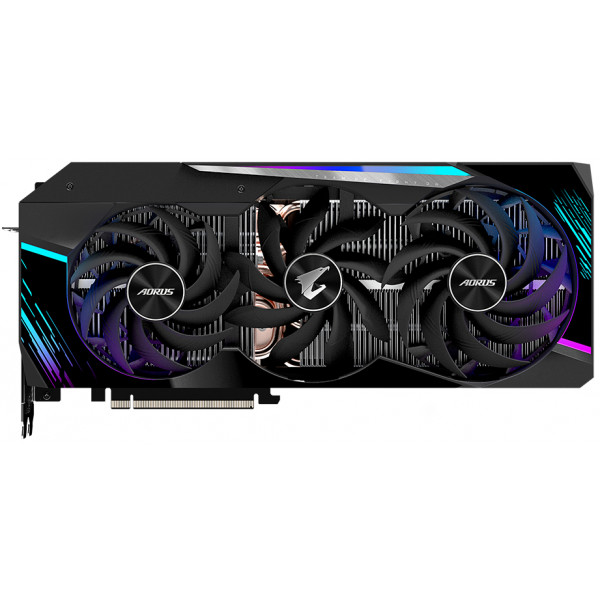 Фото - Відеокарта Gigabyte LHR! Відеокарта nVIDIA RTX 3080 12GB DDR6X 384 Bit  Core: 1830 MHz Memory: 19000MHz GV-N3080AORUS M-12GD
