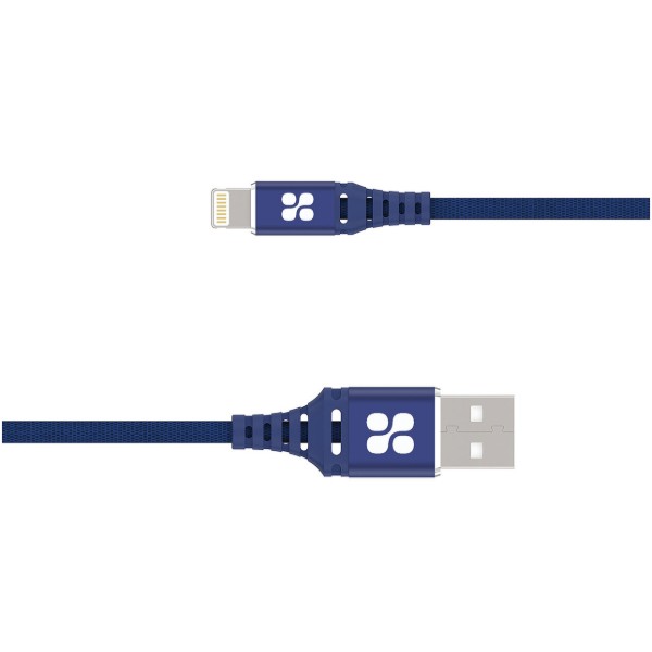 Фото - Кабель Promate Lightning-USB Nervelink-i Blue