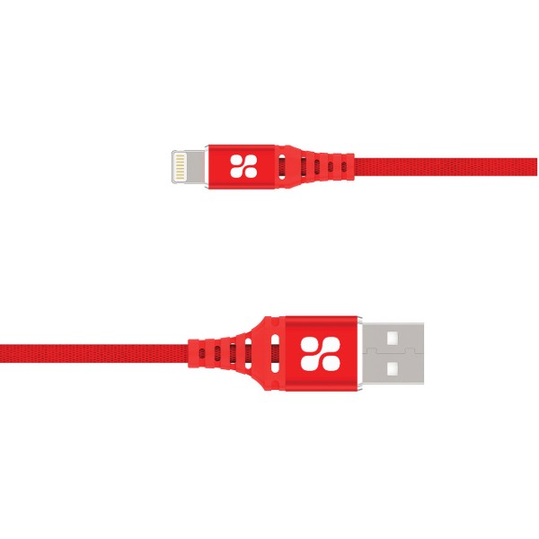 Фото - Кабель Promate Lightning-USB Nervelink-i Red