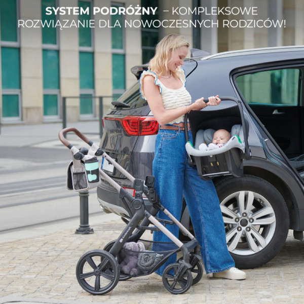 Фото - Коляска універсальна 3 в 1 Kinderkraft Moov 2 Moonlight Gray (KSMOOV02GRYEV00)