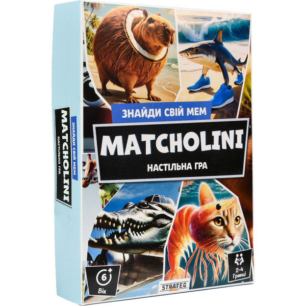 Фото - Настольная игра (5-7 лет) Strateg MATCHOLINI (30919)