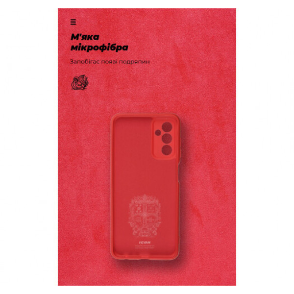 Фото - Чохол для смартфону Armorstandart ICON Case for Samsung M13 4G (M135) Camera cover Red (ARM63226)