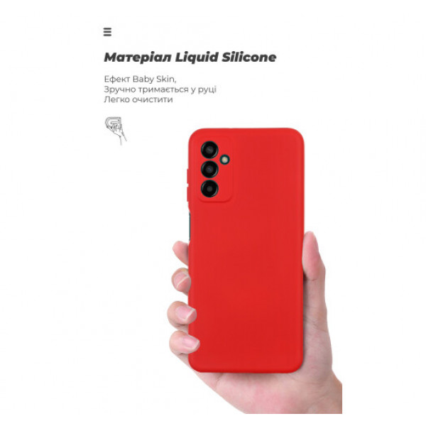 Фото - Чохол для смартфону Armorstandart ICON Case for Samsung M13 4G (M135) Camera cover Red (ARM63226)