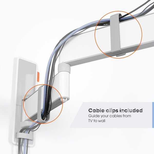 Фото - Кріплення для телевізора Vogels TVM 3443 Білий