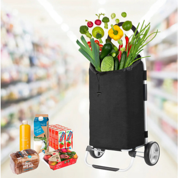 Фото - Сумка-візок ShoppingCruiser Foldable Black (604320)