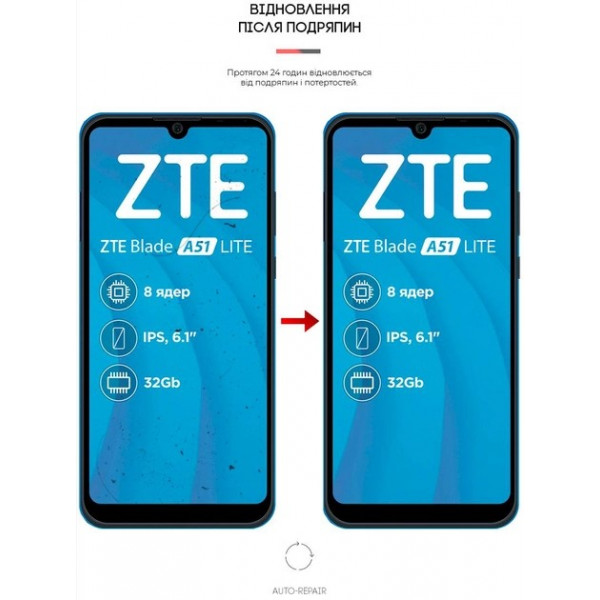 Фото - Захисна плівка для смартфону Armorstandart Anti-Blue for ZTE Blade A51 lite (ARM65647)