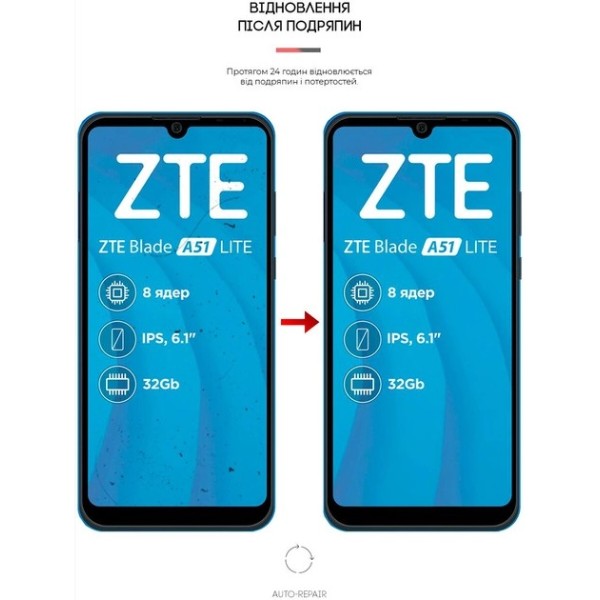 Фото - Защитная пленка для смартфона Armorstandart Matte for ZTE Blade A51 lite (ARM65649)