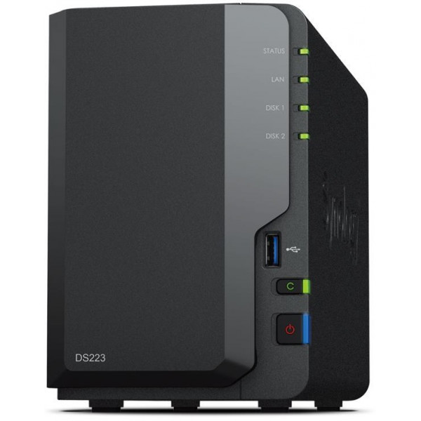 Фото - Мережеве сховище без HDD Synology DS223