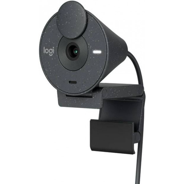 Фото - Веб-камера для комп'ютера Logitech BRIO 300 FHD Graphite (960-001436)