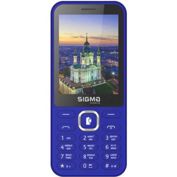 Фото - Мобільний телефон Sigma mobile X-style 31 Power TYPE-C Blue