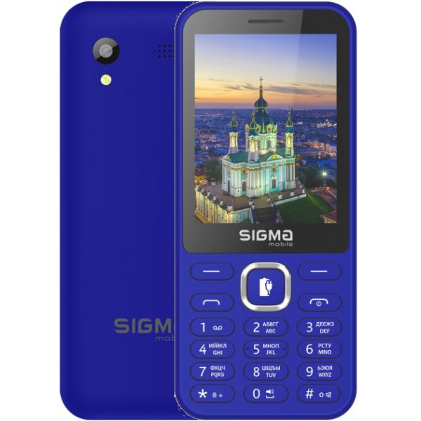 Фото - Мобільний телефон Sigma mobile X-style 31 Power TYPE-C Blue